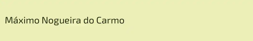 Máximo Nogueira do Carmo